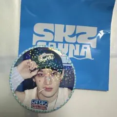 Stray kids JYP POPUP サウナ　缶バッジ　バンチャン