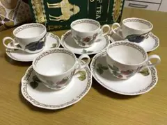 ノリタケ　プリマチャイナ　ロイヤルオーチャード　5客セット