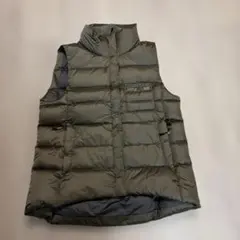【未使用】AIGLE オリーブグリーン ダウンベスト