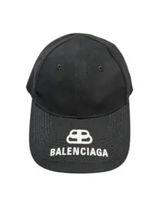 BALENCIAGA ツートンカラーロゴキャップ - メルカリ