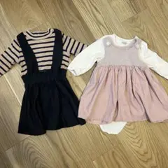 petit mainワンピース 2点セット