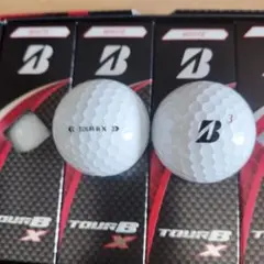 ブリヂストン TOUR B X ゴルフボール 12個入り x 4箱
