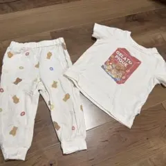 GelatoPique パジャマセット80-90cm CerealBears 白