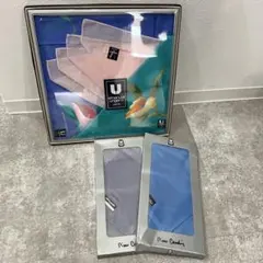 未使用 Emanuel Ungaro 刺繍ハンカチ5枚セット ご夫婦で