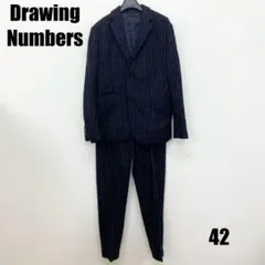 ◯0479M◯ Drawing Nunbers セットアップ スーツ 男性
