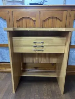 日本製　BISO彫金デスク　両袖　彫金机　おまけ付き 日本製 BISO彫金デスク 両袖 彫金机 おまけ付き 小次郎 作業机 両袖(