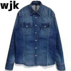 wjk デニムシャツ ウエスタンシャツ super denim westernのサムネイル