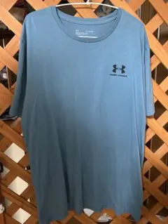 UNDER ARMOUR 半袖 Tシャツ ブルー XL