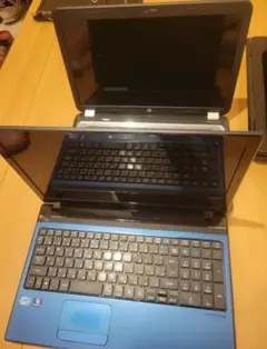 windows7 ノートパソコン 2台セット Acer HP ジャンク