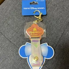 ディズニー カチューシャホルダー キーホルダー オーロラ ミニー　新品