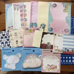 キャラクター メモ帳 セット（各5枚づつ）16種類