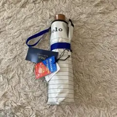【sachie 様専用】Polo 折りたたみ日傘　ストライプデザイン