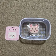 ちいかわ 古本屋 ぷっくりクリアミニポーチ アミューズメント景品
