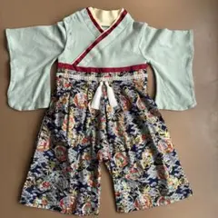 着物スタイルのベビー服　90