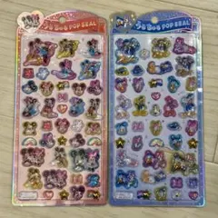 ミッキー ミニー ドナルド デイジー うるちゅるポップシール　2点セット