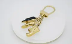 サルバトーレフェラガモ キーホルダー 靴パンプスモチーフ GPゴールドイタリア製