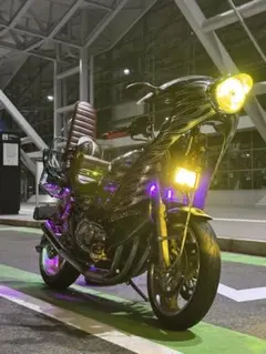 HONDA カスタムバイク ロケットカウル 三段シートのサムネイル