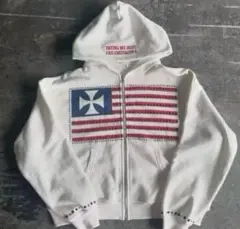 USS zip hoodie opium y2k