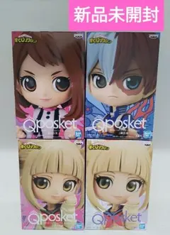 ヒロアカ Qposket フィギュア 4種セット トガヒミコ 轟焦凍 お茶子