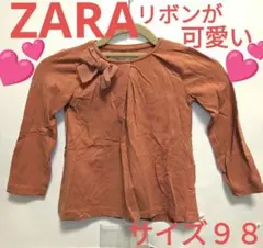 ZARA　ザラ　長袖　トップス　ピンク　キッズ　ロンT