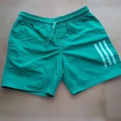 adidas 半ズボン 140サイズ グリーン