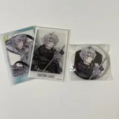 アイドリッシュセブン　八乙女 楽　10th 缶バッジ アクリルフォトカード