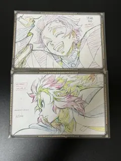 鬼滅の刃 ufotable DINING おすそ分けポストカード 炭治郎、煉獄