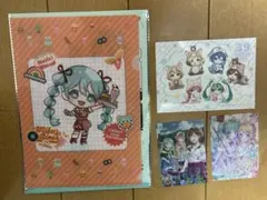 初音ミク 鏡音リンレン 巡音ルカ MEIKO KAITO カード クリアファイル