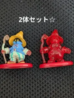 ファイナルファンタジー　ビビ　コカコーラフィギュア　コカコーラFFコラボ　セット