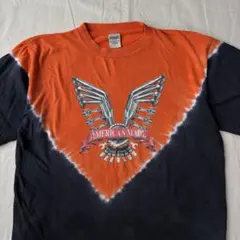 90s バイカー Tシャツ ハーレー タイダイ L シングルステッチ ビンテージ