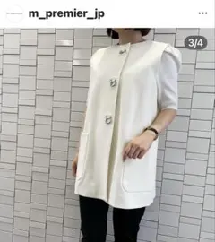 2026年最新】M-PREMIER ベスト・ジレの人気アイテム - メルカリ
