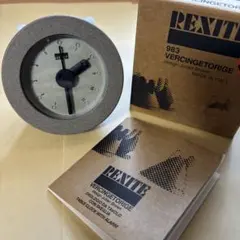 Rexite Vercingetorige コンクリート風 置時計 イタリア Rexite Vercingetorige コンクリート風 置時計 イタリア - メルカリ