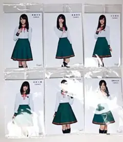 乃木坂46 生写真 セブンイレブンコラボ 6枚セット