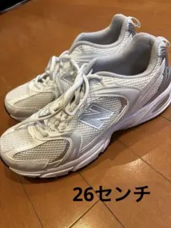 New Balance 530 ホワイト スニーカー26センチ