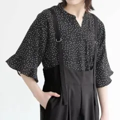 オシャレウォーカー n'OrLABEL ブラウス 半袖 LL〜3Lサイズ 夏のサムネイル
