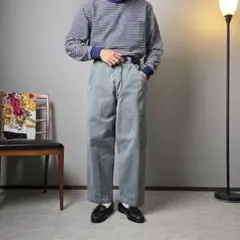 50sVintageスイス軍デニムワークパンツミリタリージーンズW32L28相当のサムネイル