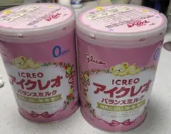 Glico ICREO バランスミルク 4缶セット