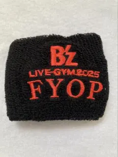 B'zツアーグッズ2025FYOP ガチャ　リストバンド黒