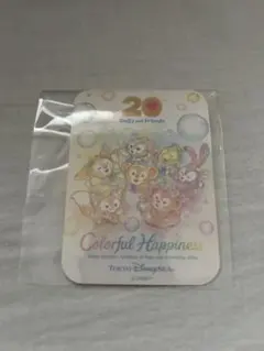 東京ディズニーシー ダッフィー＆フレンズ 20周年 ステッカー