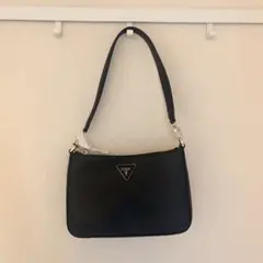 DARYNA TOP ZIP SHOULDER BAG black