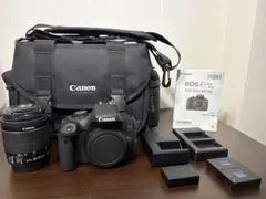 Canon EOS Kiss X8i カメラバック予備バッテリー付【動作確認済】のサムネイル