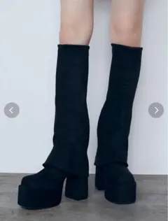 EMODA フレアーカバーフィットブーツ エモダ EMODA フレアーカバーフィットブーツ （アイボリー