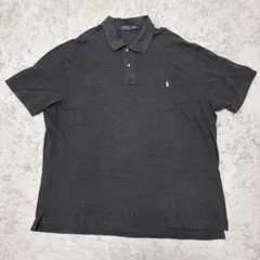 POLO RALPH LAUREN ポロラルフローレン 半袖ポロシャツ XL 黒 - メルカリ