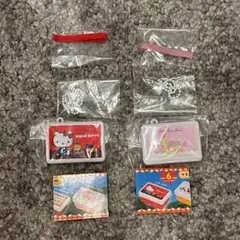 サンリオ　ガチャ　ランチbox キティ　キキララ