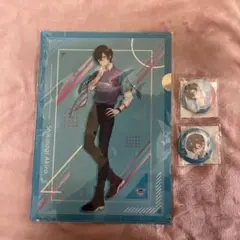 四季凪アキラ クリアファイル 缶バッジ J1