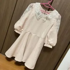 ROJITA ロジータ ワンピース ピンク レース襟 量産型 地雷系 半袖 美品