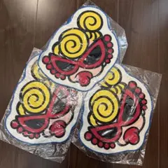 ヒステリックミニ　ループ付きハンドタオル 3枚セット