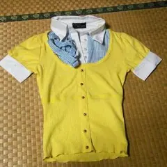 セシルマクビーのシャツ風トップス