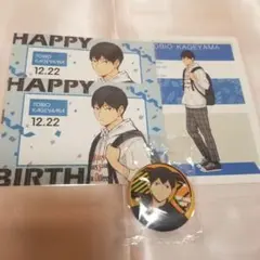 ハイキュー 影山飛雄 東武動物公園 バースデーカード まとめ売り