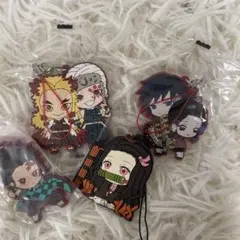 鬼滅の刃 ストラップ 4個セット